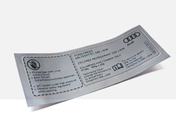Utiles et Équipements for 2002 Audi A8
